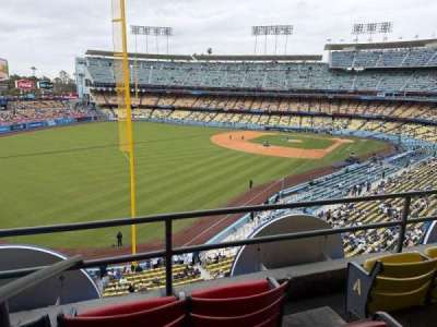Dodger Stadium section 251 Club
