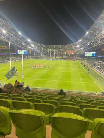 Aviva stadium section 314