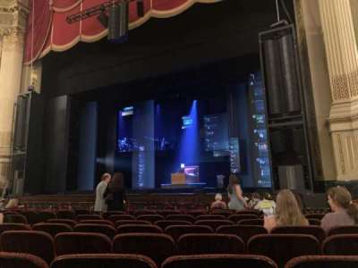 Citizens Bank Opera House section Orchestra RC