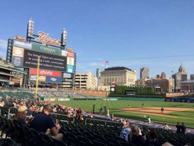 COMERICA PARK section 132