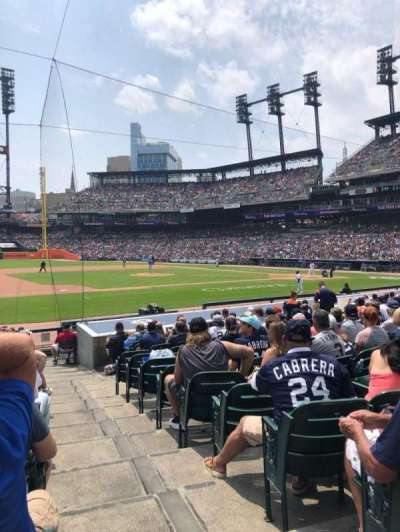 COMERICA PARK section 136