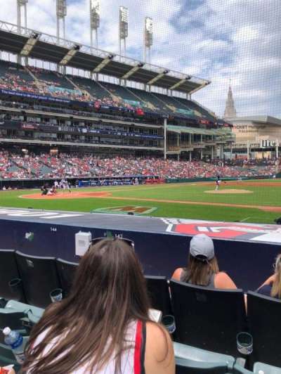 Progressive Field section 142