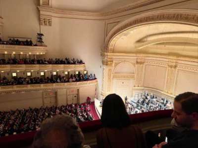 Carnegie Hall section Dress Circle FR