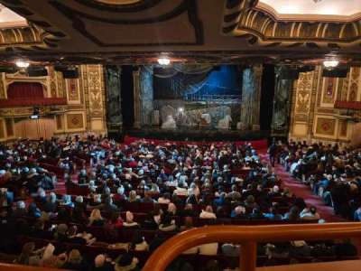 Cadillac Palace Theater section Dress Circle C