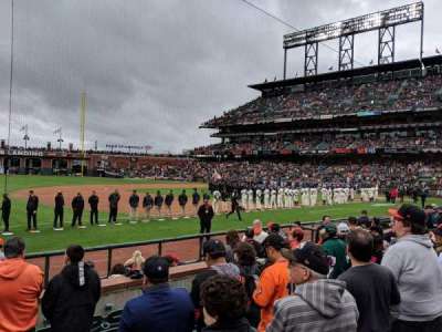 Oracle park section 126