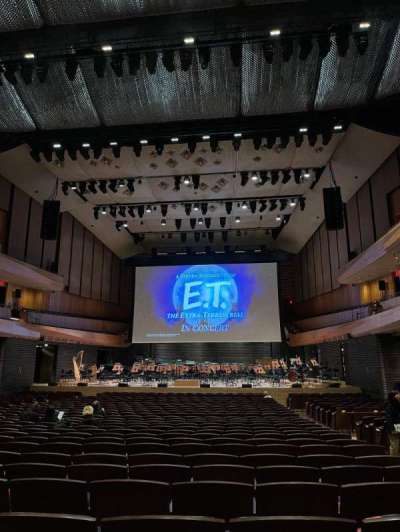 David Geffen Hall section Orchestra C