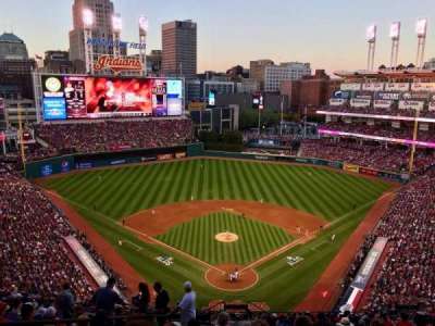 Progressive Field section 554