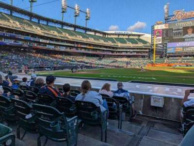 COMERICA PARK section 121