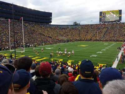 Michigan Stadium section 9