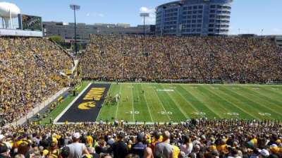 Kinnick Stadium section 129