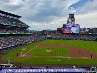 Coors Field section 223