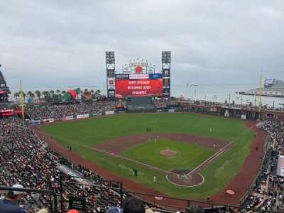 Oracle park section VB317