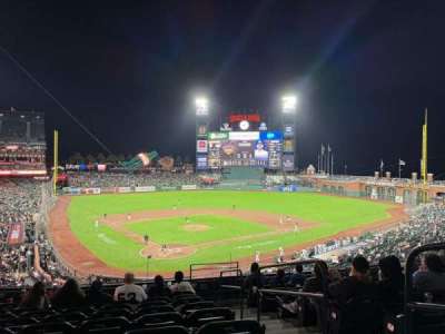 Oracle park section 214