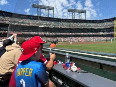 Oracle Park section 104