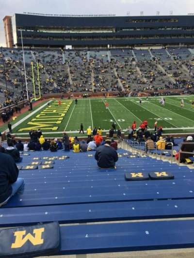 Michigan Stadium section 4