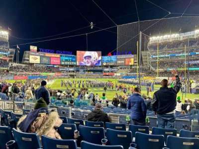 Yankee Stadium section 121B