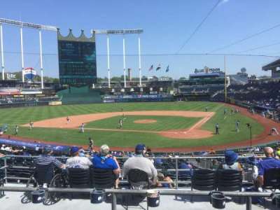 Kauffman Stadium section 225