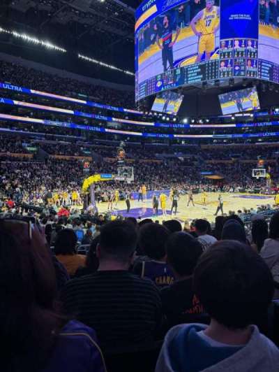 Crypto.com arena section 114
