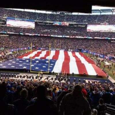 MetLife Stadium section 101