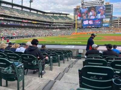 COMERICA PARK section 121