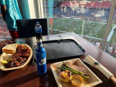 Gillette Stadium section CL8