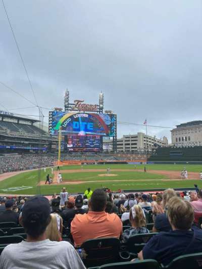 COMERICA PARK section 124