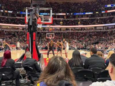 United Center section 117