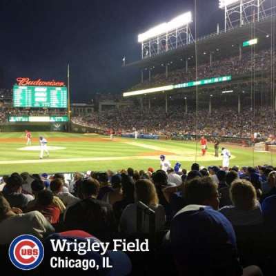 Wrigley Field section 112