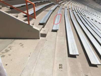 Memorial Stadium, Clemson section R