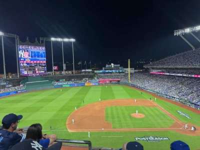 Kauffman Stadium section 411
