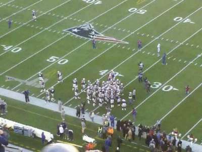 Gillette Stadium section 305