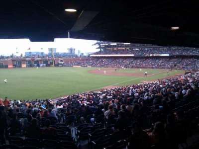 Oracle park section 133