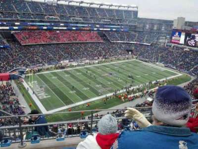 Gillette Stadium section 337
