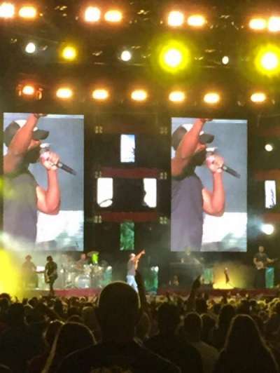 Darien Lake Amphitheater section 402