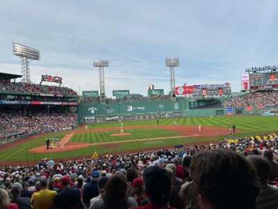 FENWAY PARK section Grandstand 17
