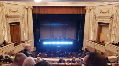 Shubert Theatre, Boston section Center