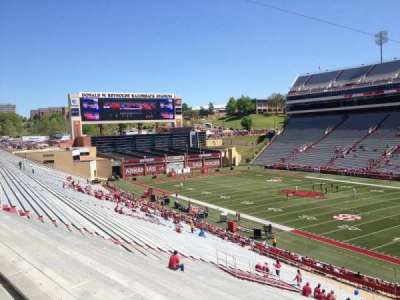 Razorback Stadium section W101