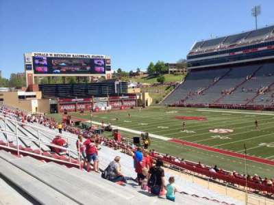 Razorback Stadium section W101