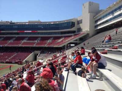 Razorback Stadium section W104