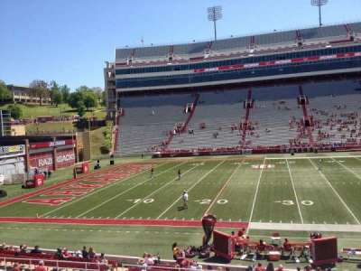 Razorback Stadium section W105