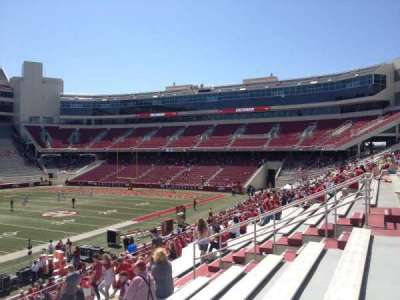 Razorback Stadium section W105
