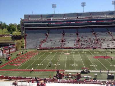 Razorback Stadium section W105
