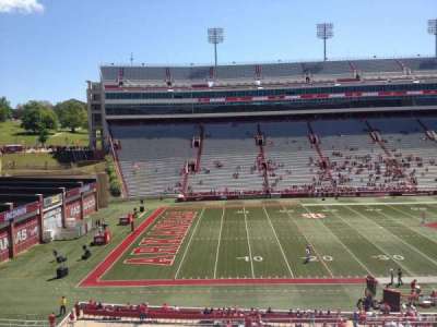 Razorback Stadium section W106
