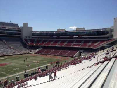 Razorback Stadium section W106