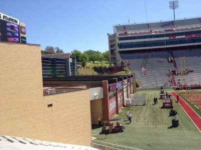 Razorback Stadium section W107