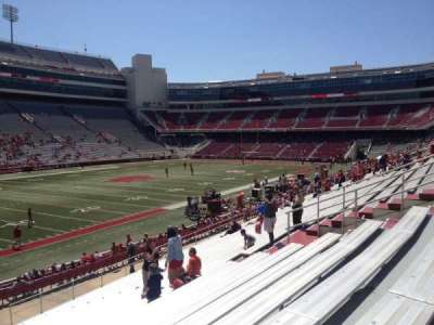 Razorback Stadium section W107