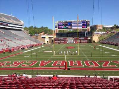 Razorback Stadium section S132