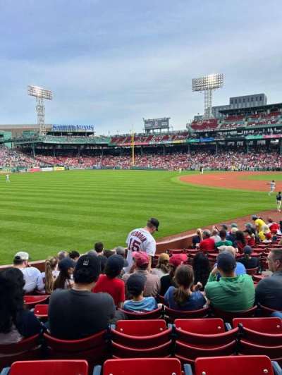 FENWAY PARK section Loge Box 163
