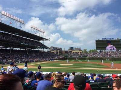 Wrigley Field section 123