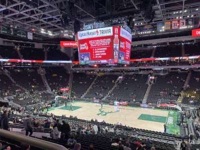 Fiserv Forum section 105